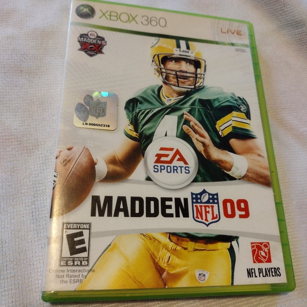 Xbox 360 NFL Madden 09